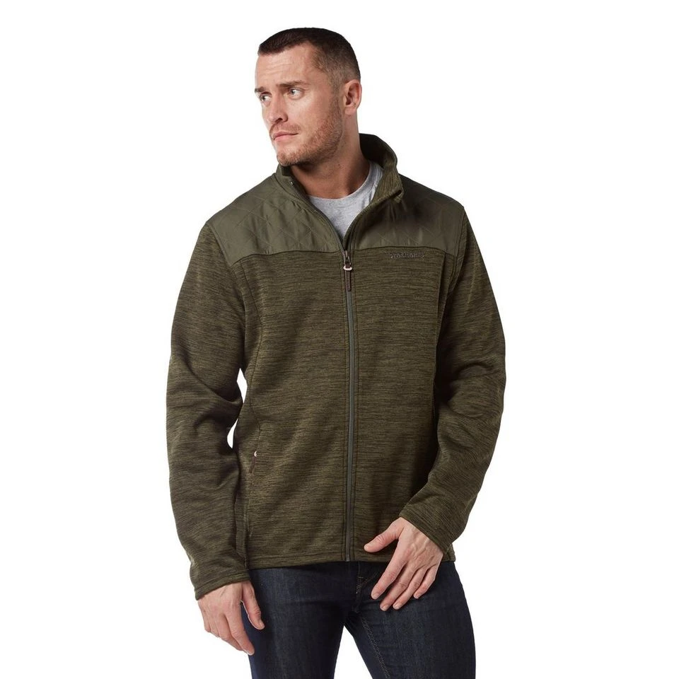 Men’s Quilt Full-Zip Fleece - Image 4