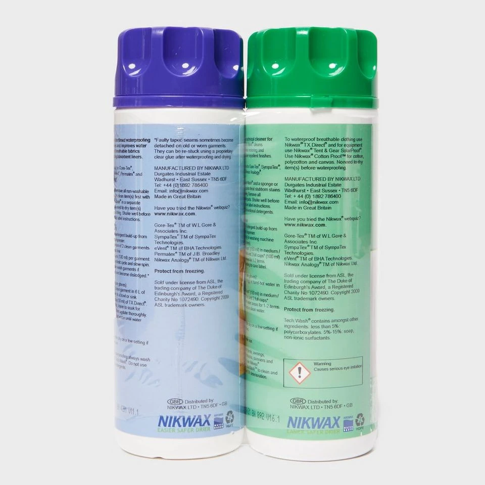 Nikwax Tech Wash And TX Direct 300ml Twin Pack - Image 2