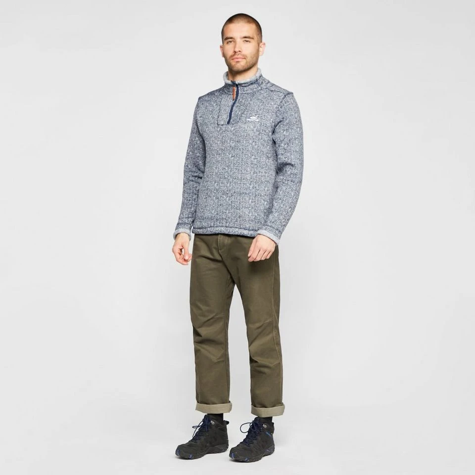 Men’s Dalby Herringbone Half Zip Fleece - Image 3