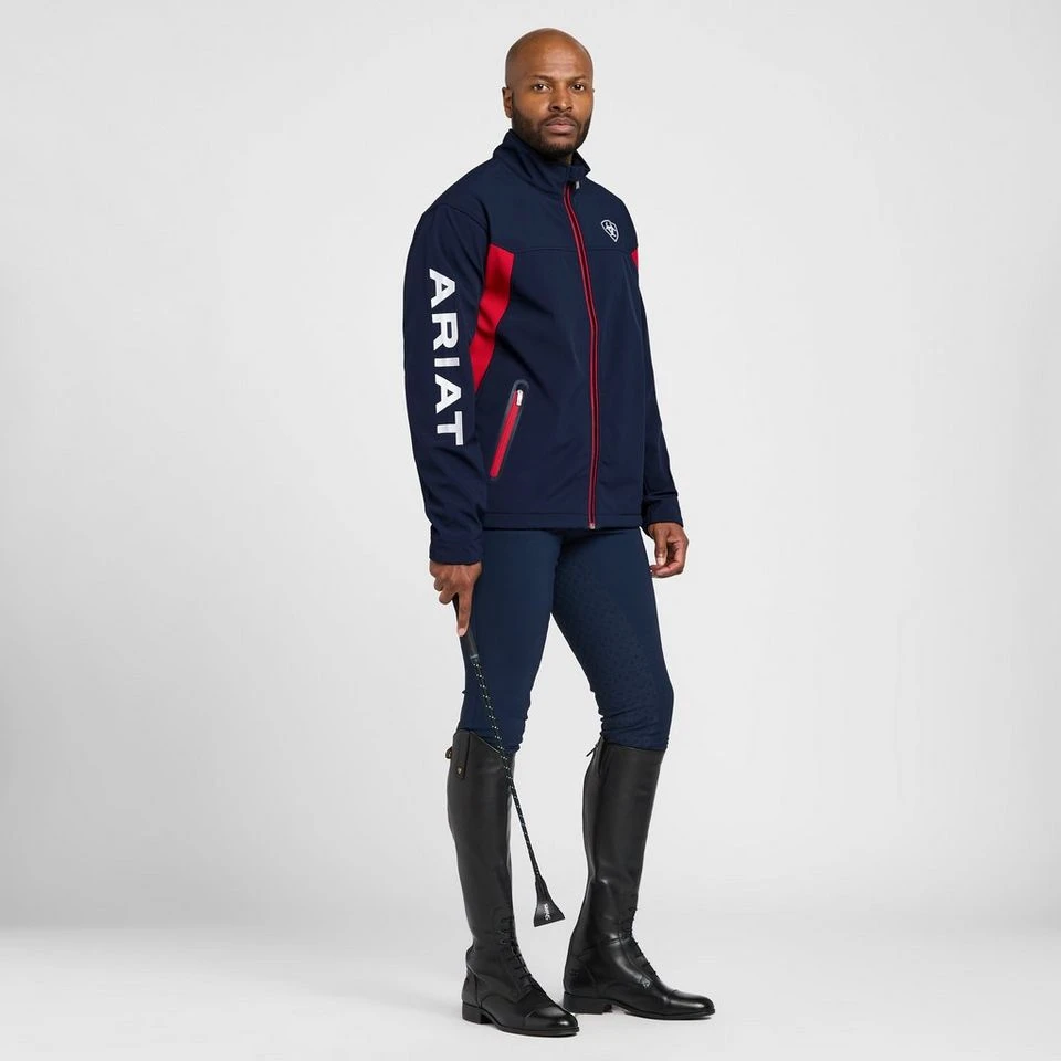 Ariat Men’s New Team Soft Shell Jacket - Image 3