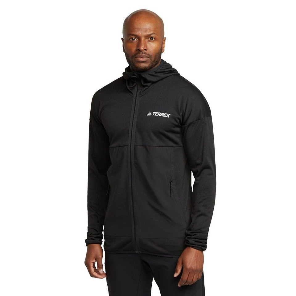 Adidas TERREX Men’s Terrex Tech Flooce Hooded Hiking Fleece Jacket - Image 7